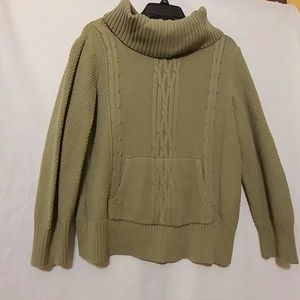 Ladies Light Olive Green Sweater